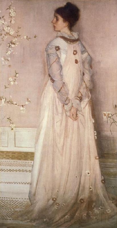 James Abbott McNeil Whistler Mrs.Frederick R.Leyland Spain oil painting art